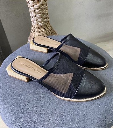 Mule Ana Paula - Preto