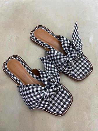 Flat Camilla - Vichy Preto