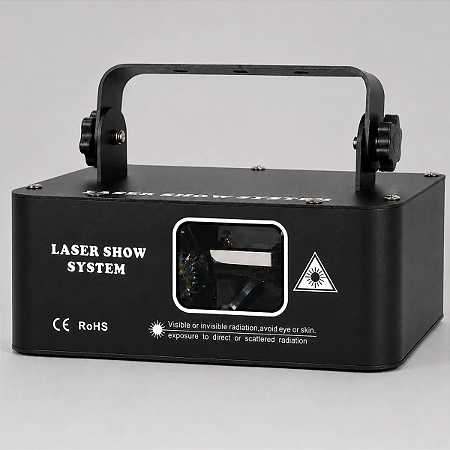 Laser Colorido Projetor Holografico Rgb 400mw Automatico Ritmico Dmx Jogo De Luz Iluminacao Dj Profissional - 127/220v