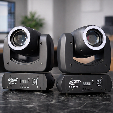 Kit 2 Moving Head Beam ST-S606Y 100w Borda Led