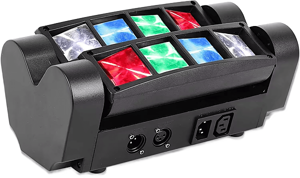 Mini Spider Beam SOG-84C 8 Leds 5w Rgbw Dmx