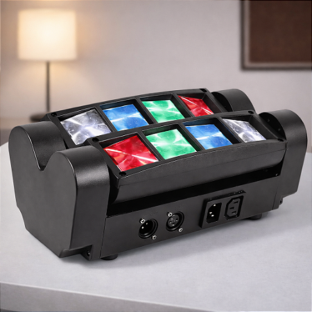 Mini Spider Beam SOG-84C 8 Leds 5w Rgbw Dmx