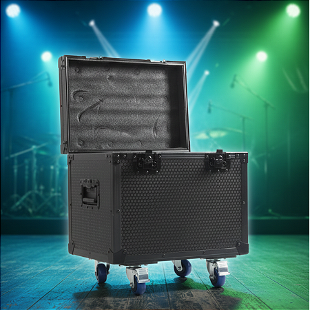 Hard Case Madeira Para Moving 200w e 100w Com Rodinhas