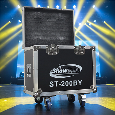 Hard Case Madeira Para Moving 200w e 100w Com Rodinhas