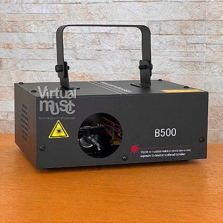 Laser Festa B500 500mw Sensor Som Azul Dmx
