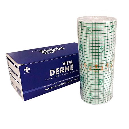 Curativo Filme Transparente 15cm x 10mt - Vital Derme