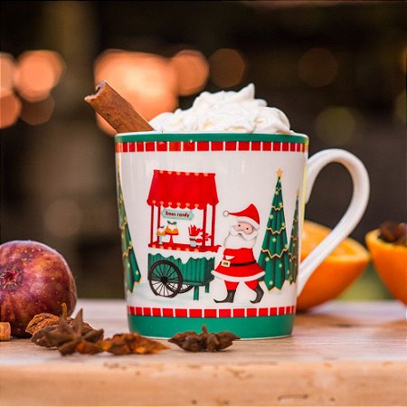 Caneca Vilarejo Feirinha de Natal