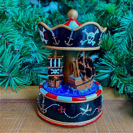 Carrossel Piratas dos Mares - Kukos | Relógios Cuco, Decoração Natal e Páscoa Carrossel Piratas dos Mares - Kukos | Relógios Cuco, Decoração Natal e Páscoa