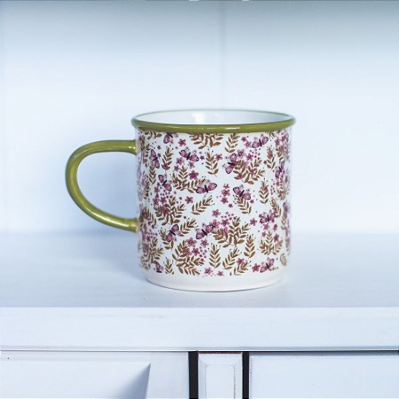 Caneca Floralis Verde