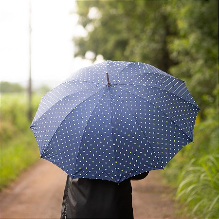 Guarda-Chuva Poá Azul