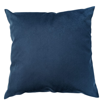 Almofada Deminas 45x45 Suede Premium  - Azul Petróleo