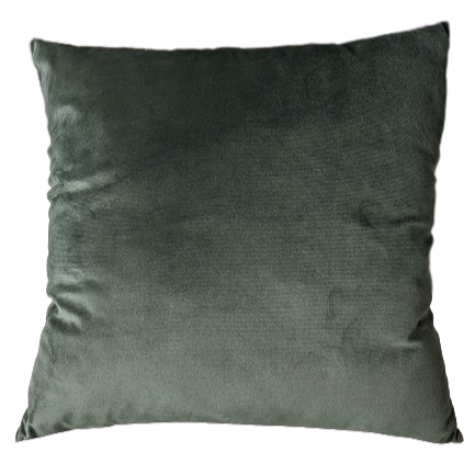 Capa de almofada Decorativa Deminas 45x45 - Veludo Inca - Verde