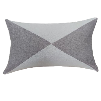 Almofada Baguete Decorativa 30x50 Deminas - Coleção Natural - Boucle Off