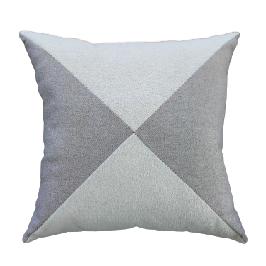 Capa de Almofada Decorativa Deminas 45x45 - Coleção Natural- Boucle Off