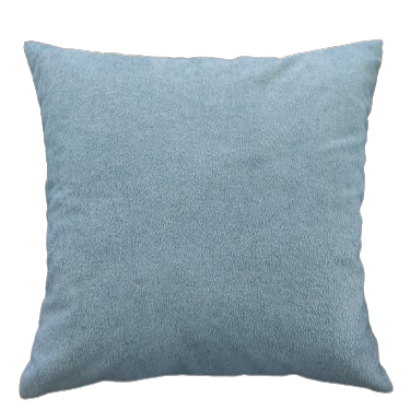 Capa de Almofada Decorativa Deminas 45x45 - Coleção Serenity - Boucle Azul