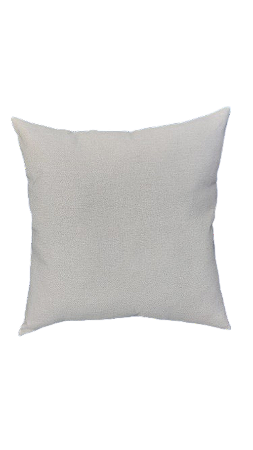Capa de Almofada Decorativa Deminas 50x50- Coleção Natural - Linho Cru