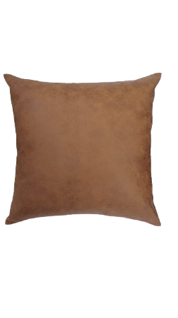 Almofada Decorativa 45X45 Deminas - Coleção Texturas -Courvin Marrom