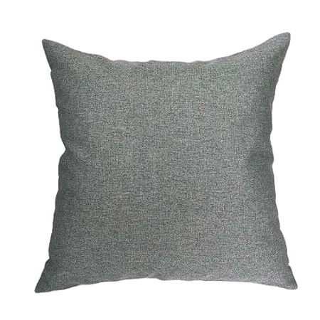 Capa de Almofada Decorativa Deminas 45x45 - Coleção Natural- Linho Verde
