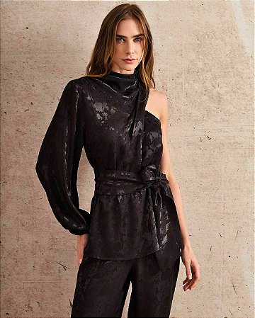 Blusa Warhol Jacquard