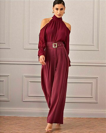 Calça Pantalona Fivela