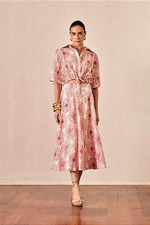 Conjunto Bordado Floral