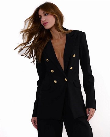 Blazer Nicole Preto