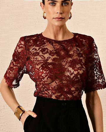 Blusa Renda Fernanda