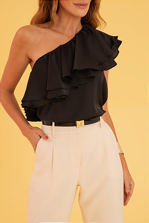 Blusa Thaylise Preta