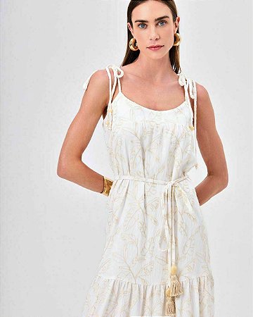 Vestido Bordado Cornelie Camadas