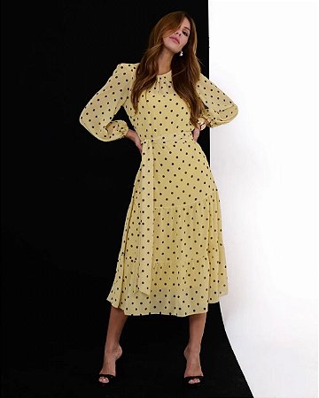 Vestido Midi Poli