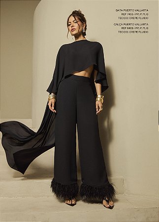 Calça Puerto Vallarta Preta