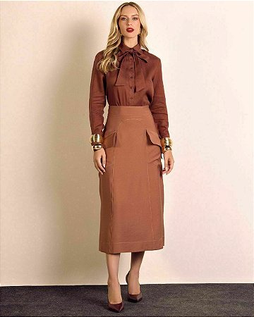 Camisa Belle 100% linho