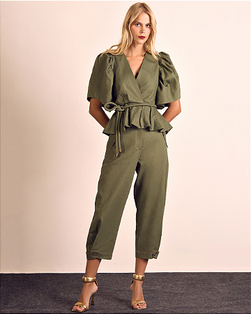 Calça Pantacourt Rami