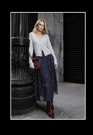 Saia Floral Paisley