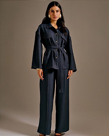 Conjunto Alfaiataria Denim