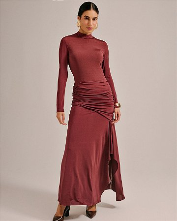 Vestido Jersey Manga Longa