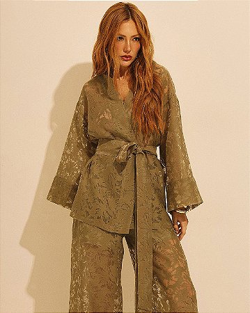 Kimono Organza Devorê