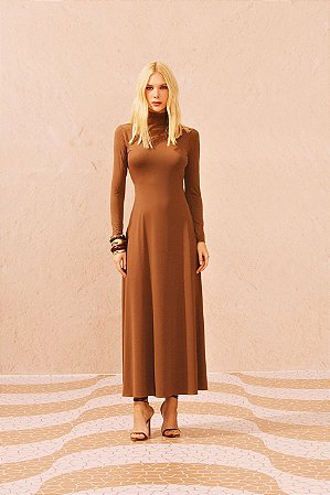 Vestido Jersey Decote Costas