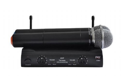 Microfone duplo s/fio  U585 jwl