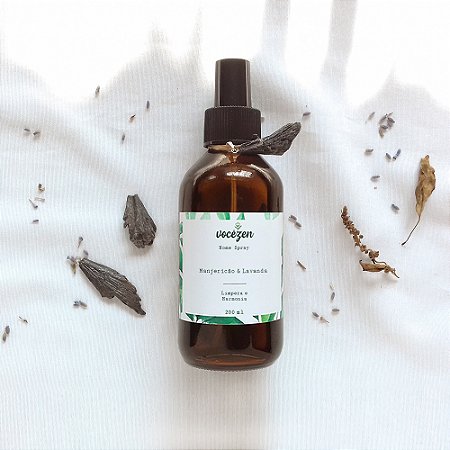 Home Spray - Manjericão + Lavanda + Vassoura de Bruxa | Limpeza e Harmonia - 200ml
