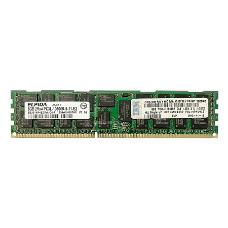 Memoria Servidor 8Gb Ddr3L 1333 Ecc Rdimm EBJ81RF4EDWA-DJ-F