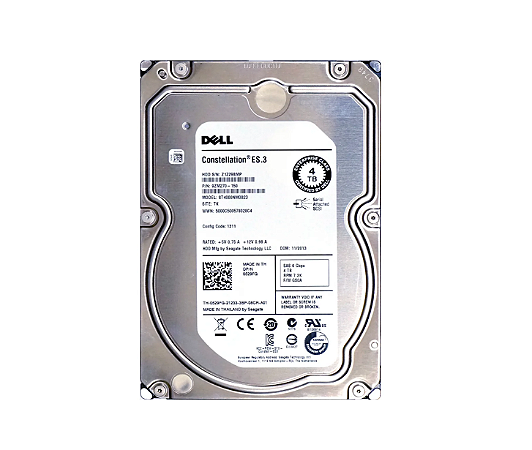 HD Servidor Dell 4TB 7.2K SAS 6G 3.5" Hot-Plug - 529FG