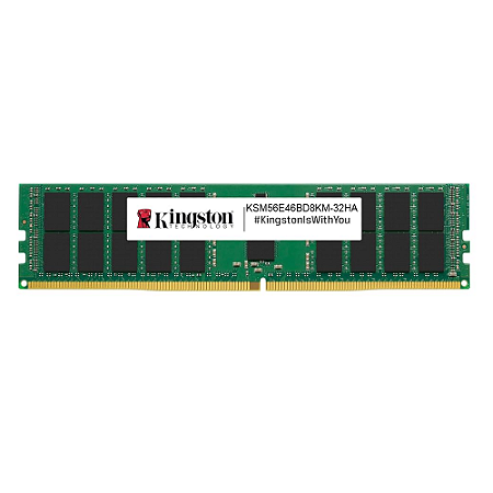 Memoria Servidor 32Gb Ddr5 5600 ECC UDIMM Kingston - KSM56E46BD8KM-32HA