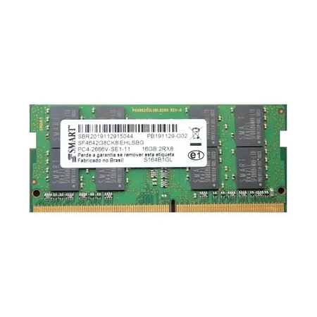 Memoria Notebook 16Gb Ddr4 2666 Sodimm Smart - SBR2019100407974