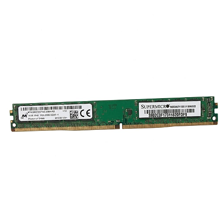 Memória Servidor 16GB DDR4 2666 ECC UDIMM VLP Micron - MTA18ADF2G72AZ-2G6