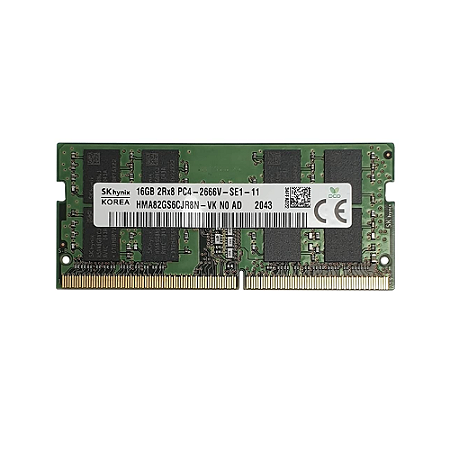Memória Notebook 16GB DDR4 2666 Sodimm Hynix - HMA82GS6CJR8N-VK