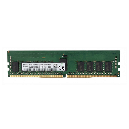 Memória Servidor 16GB DDR4 2666 ECC RDIMM Hynix - HMA82GR7CJR4N-VK