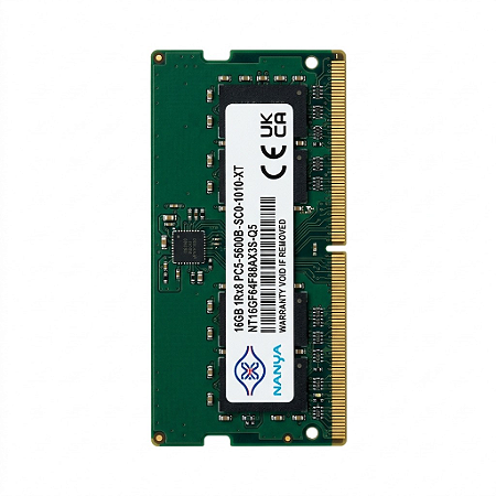 Memoria Notebook 16Gb Ddr5 5600 Sodimm NT16GF64F88AX3S-Q5