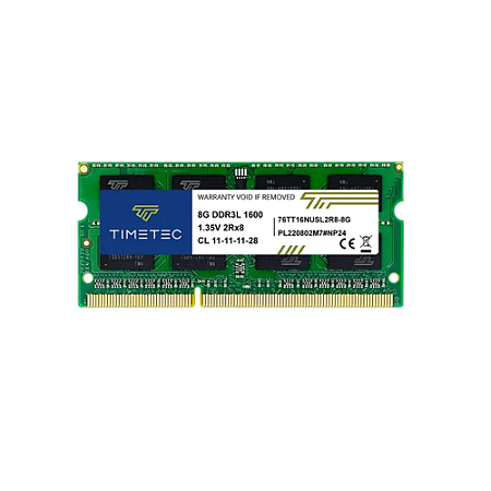 Memoria Notebook 8Gb Ddr3L 1600 Sodimm - 76TT16NUSL2R8-8G