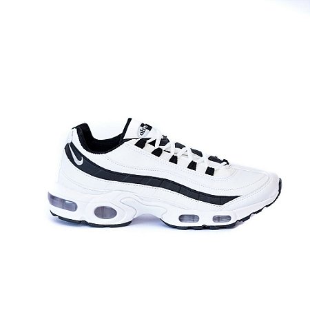 air max 95 branco e preto